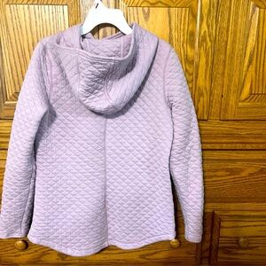 Lavender Quilted Hoodie